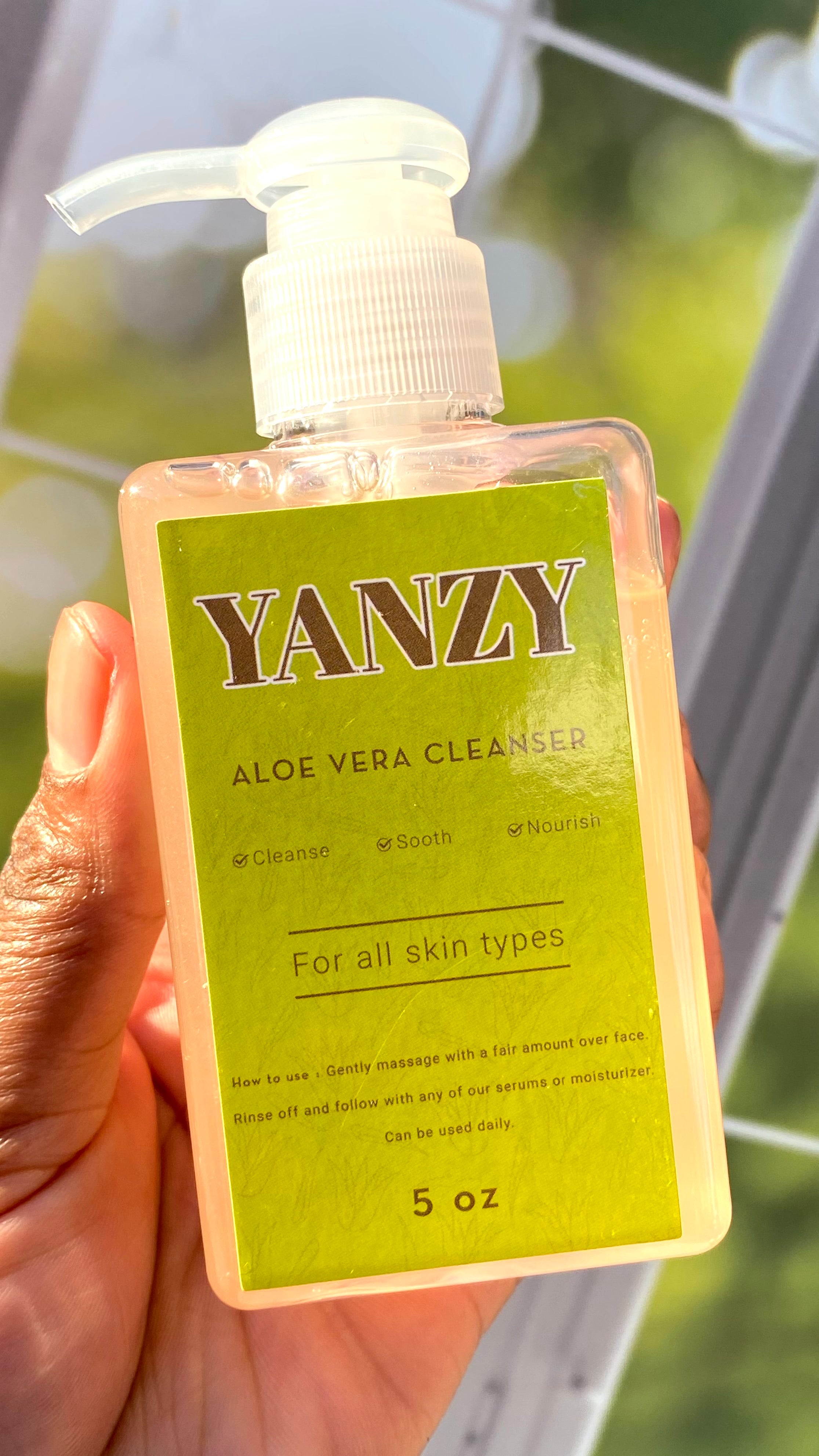 SAMPLE SIZE ALOE VERA FACE WASH (CLEANSER)