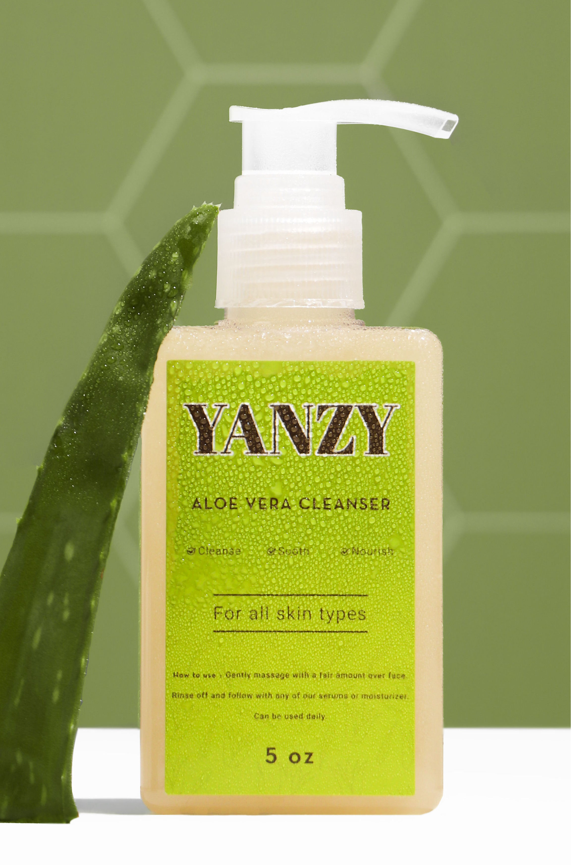 SAMPLE SIZE ALOE VERA FACE WASH (CLEANSER)