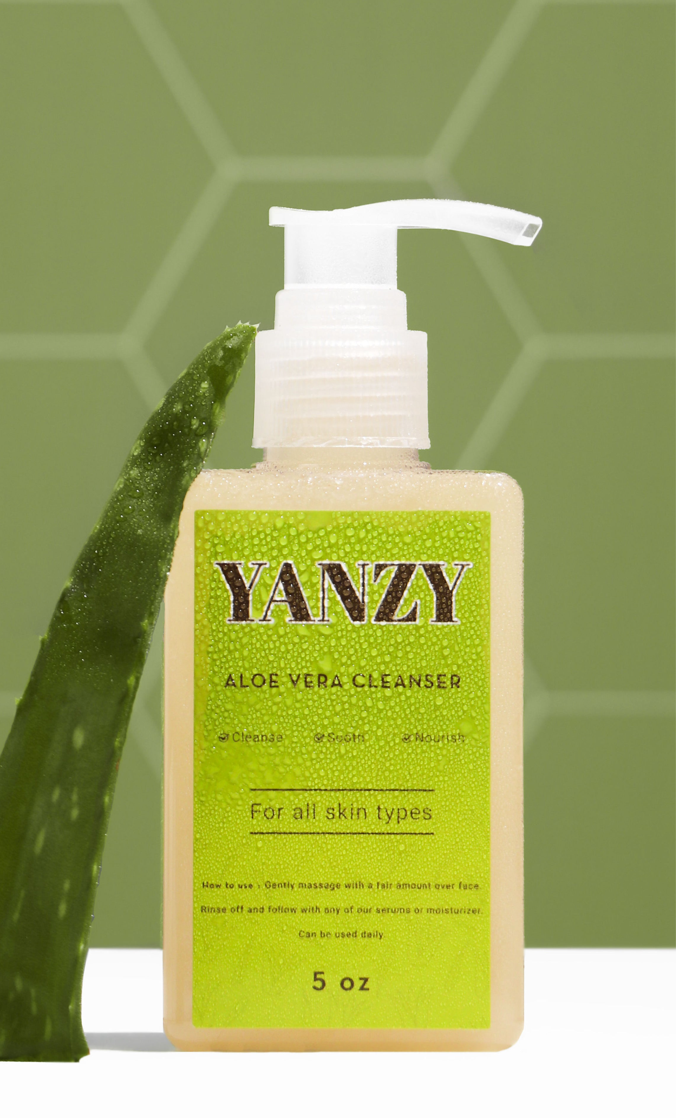 SAMPLE SIZE ALOE VERA FACE WASH (CLEANSER)
