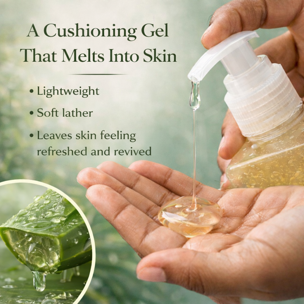 aloe vera plant face wash ALOE VERA FACE WASH (CLEANSER) – yanzyskincare