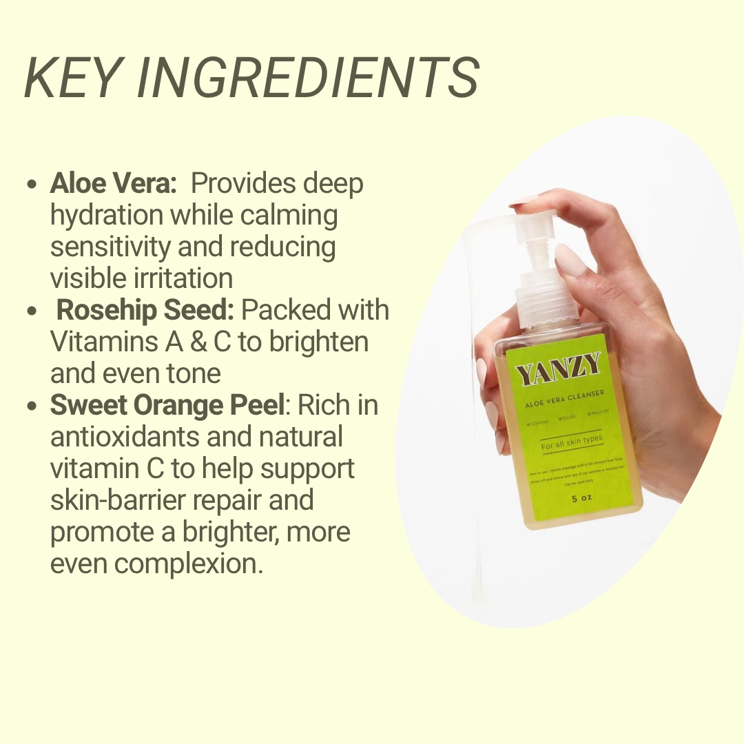ALOE VERA FACE WASH (CLEANSER)